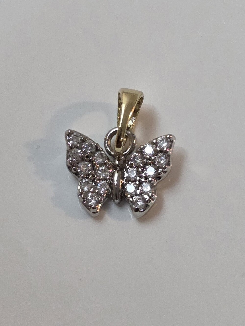 Butterfly Pendant 2Tone